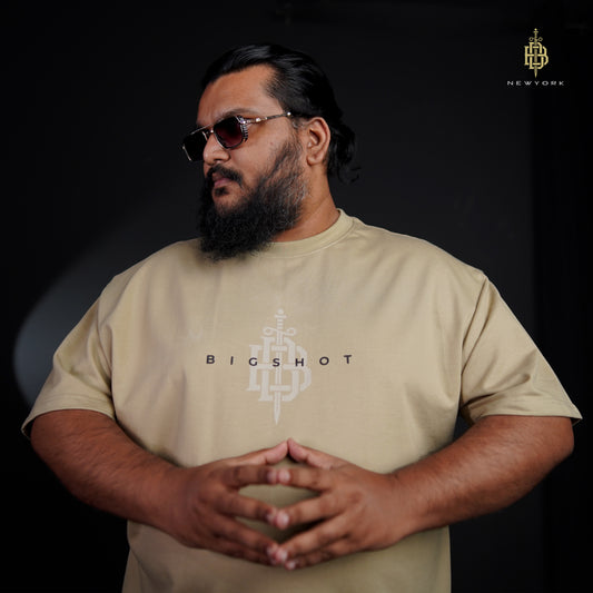 Drop Shoulder Beige (D-4)