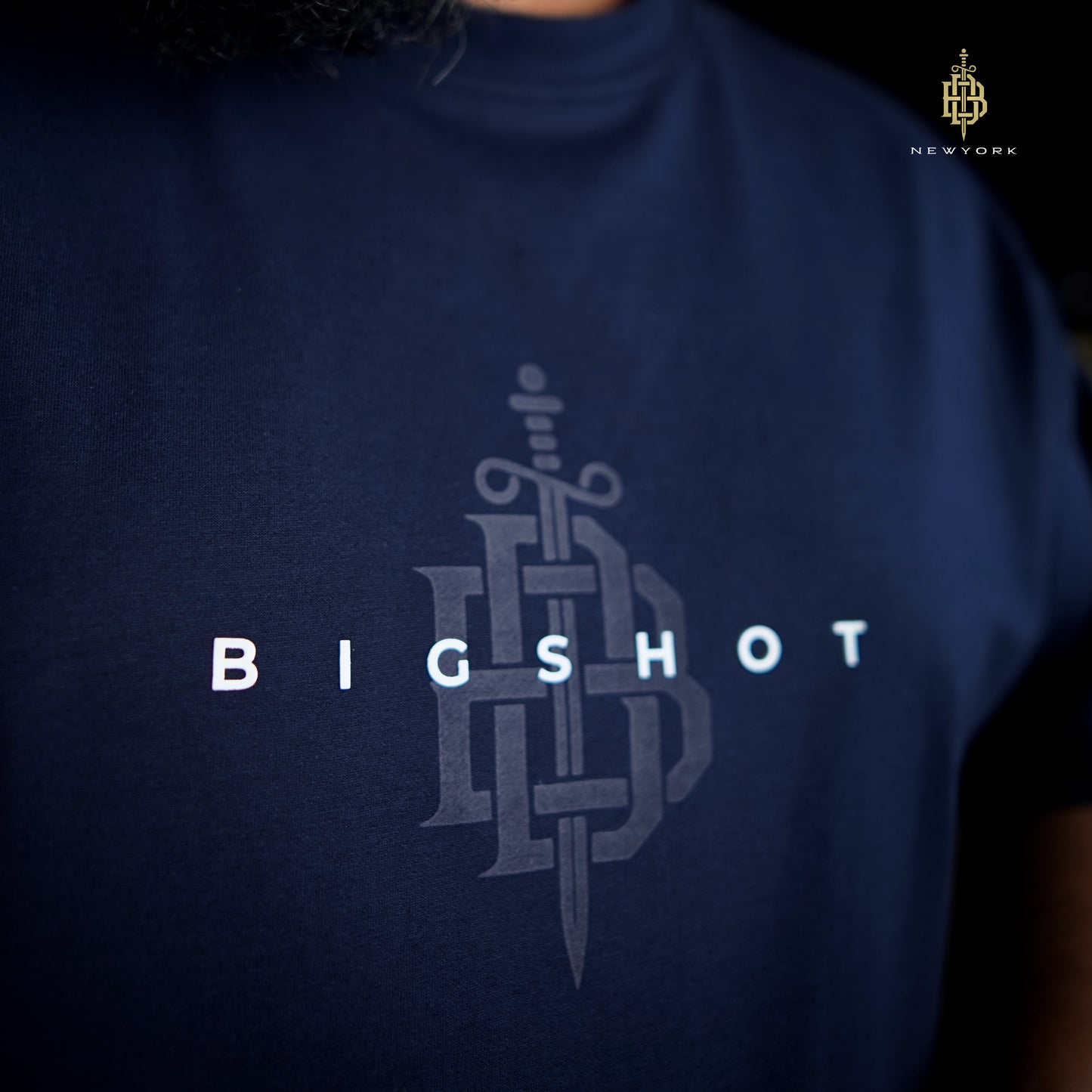 Drop Shoulder Navy (D-4)