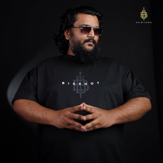 Drop Shoulder Black (D-4)