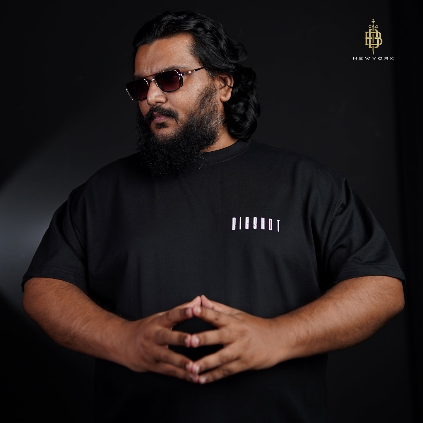 Drop Shoulder Black (D-3)