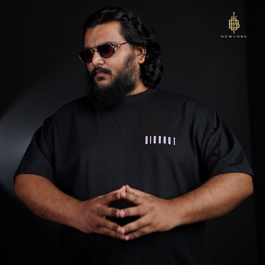 Drop Shoulder Black (D-3)