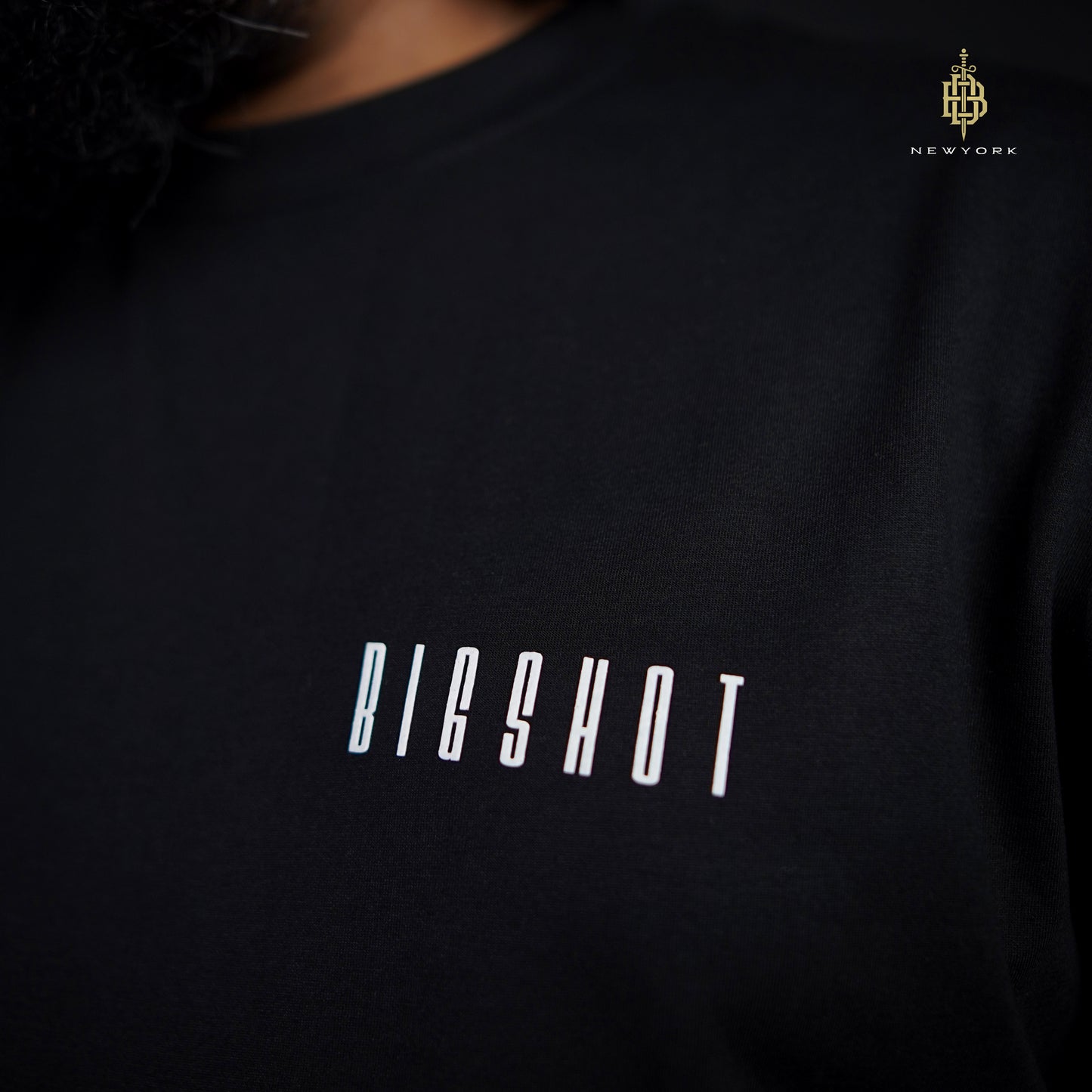 Drop Shoulder Black (D-3)