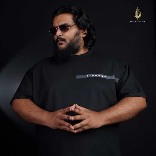 Drop Shoulder Black (D-5)