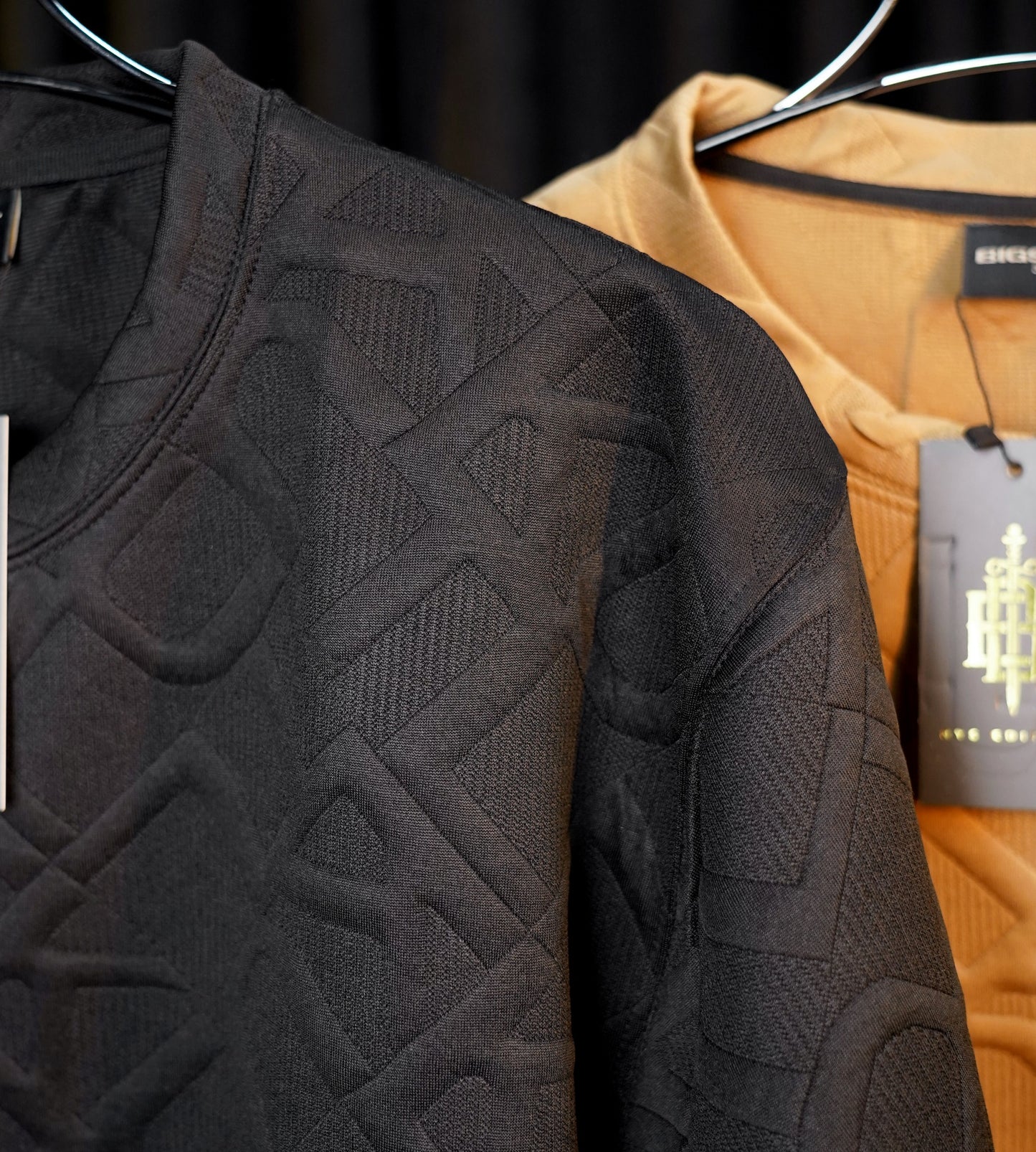 Luxury Drop Shoulder - Black