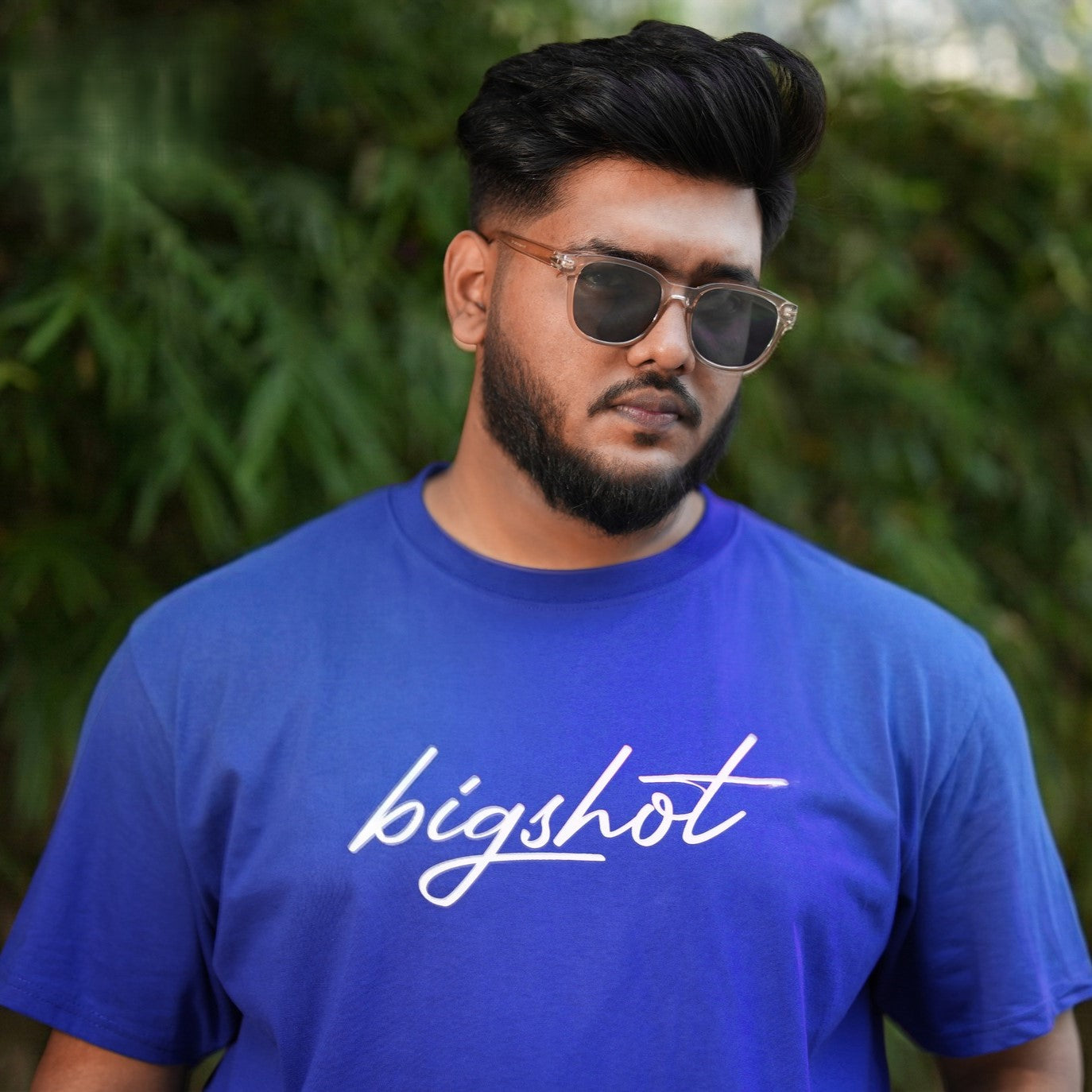 Big Size T-Shirt - D3 - Deep Navy