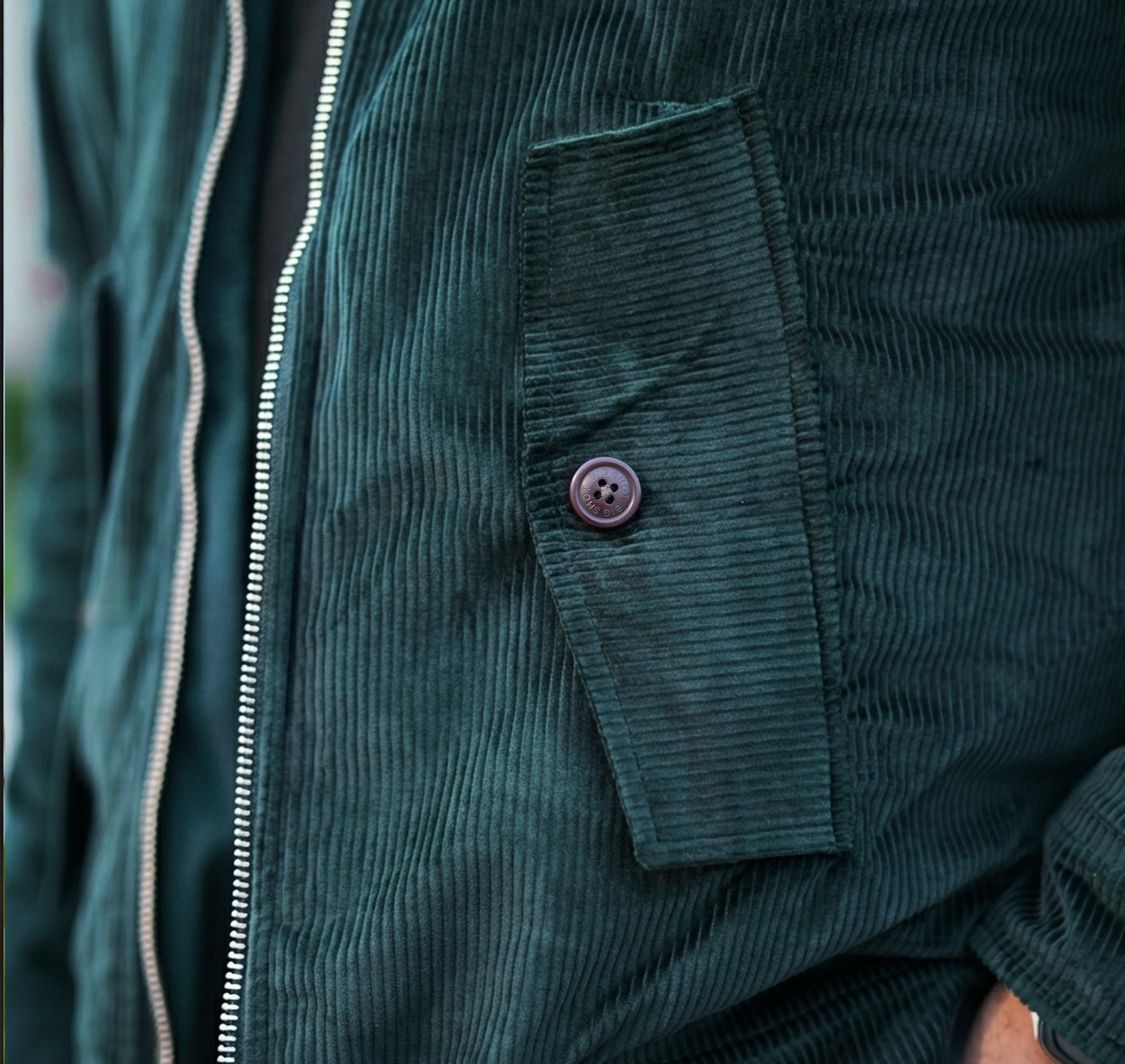Luxury Jacket - Emerald Green