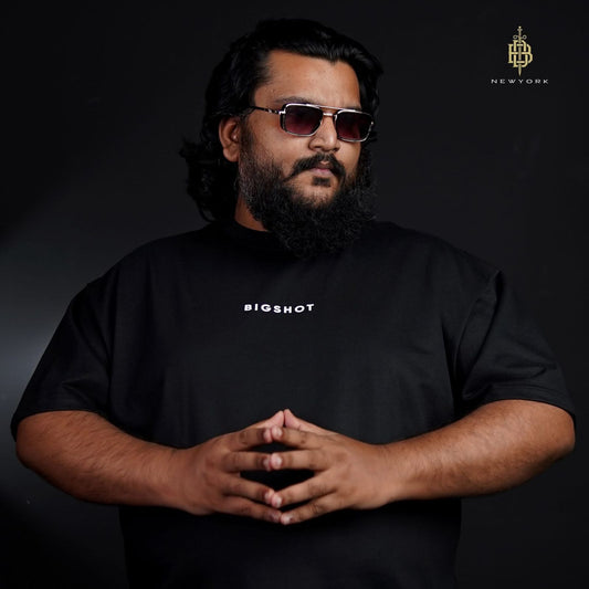 Drop Shoulder Black (D-1)