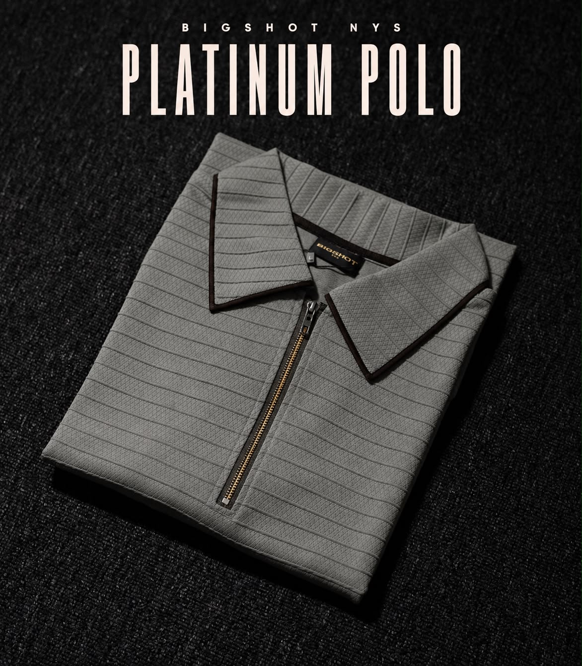 Specially Designed Platinum Polo - Gray