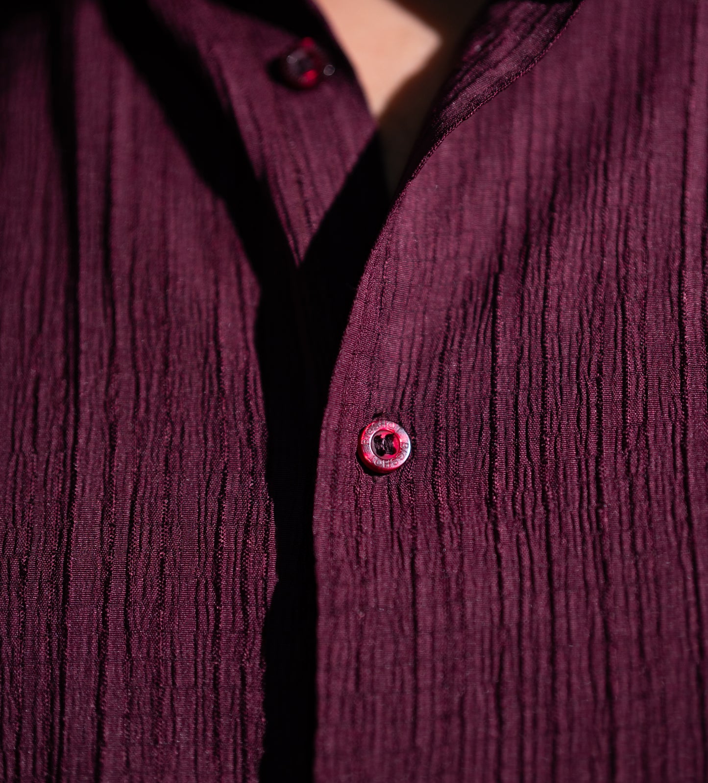 Deep Purple Crab Pattern Luxury Full Sleeve Shirt