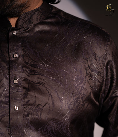 Vintage Maroon Luxury Panjabi - NYS Edition