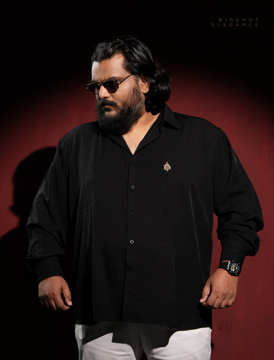 Royal Black Full Sleeve Shirt