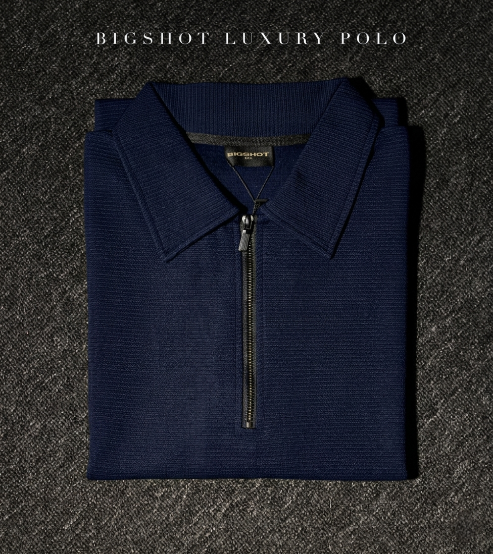 Old Money Polo -Deep Navy