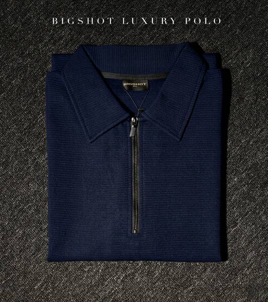 Old Money Polo -Deep Navy