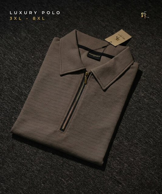 Old Money Polo - Dark Beige