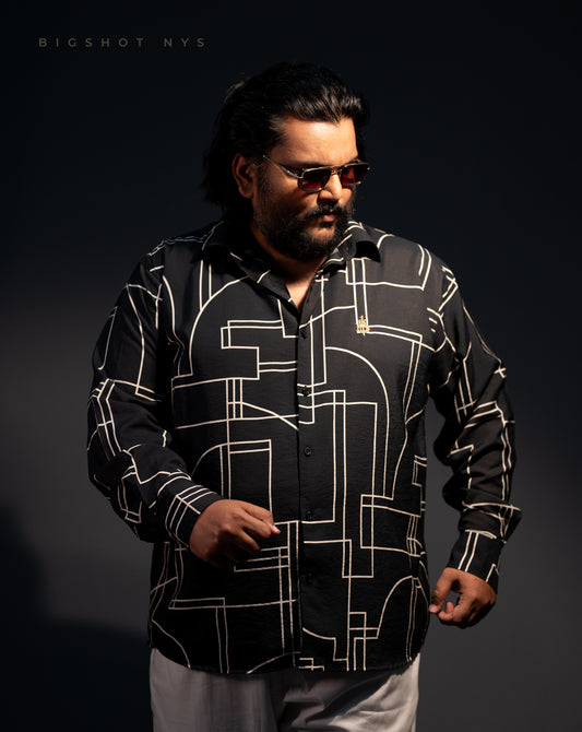 Black Desire Luxury Full Sleeve Shirt