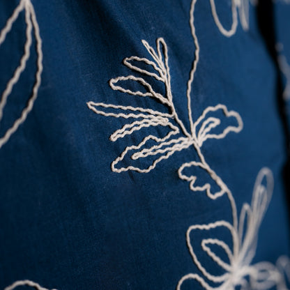 BIGSHOT Luxury Cuban – Navy Embroidery