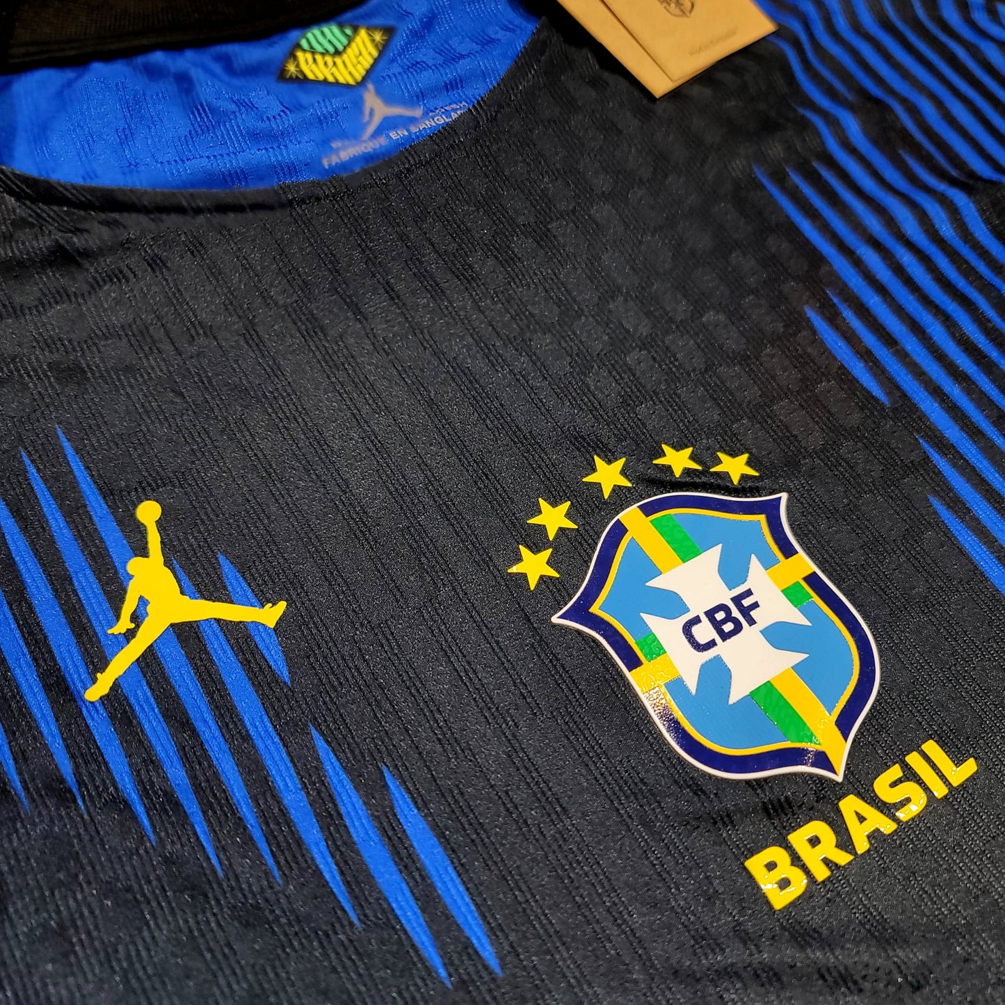 Big Size Jersey - Brazil Away (Player Edition)