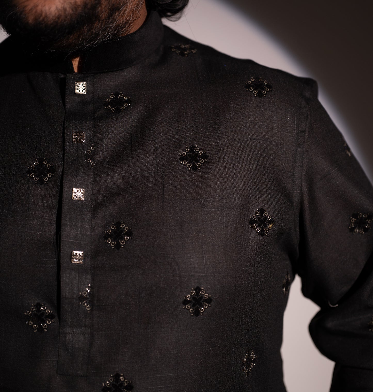 Black Velvet Luxury Panjabi - Epic Edition (Pre Order)