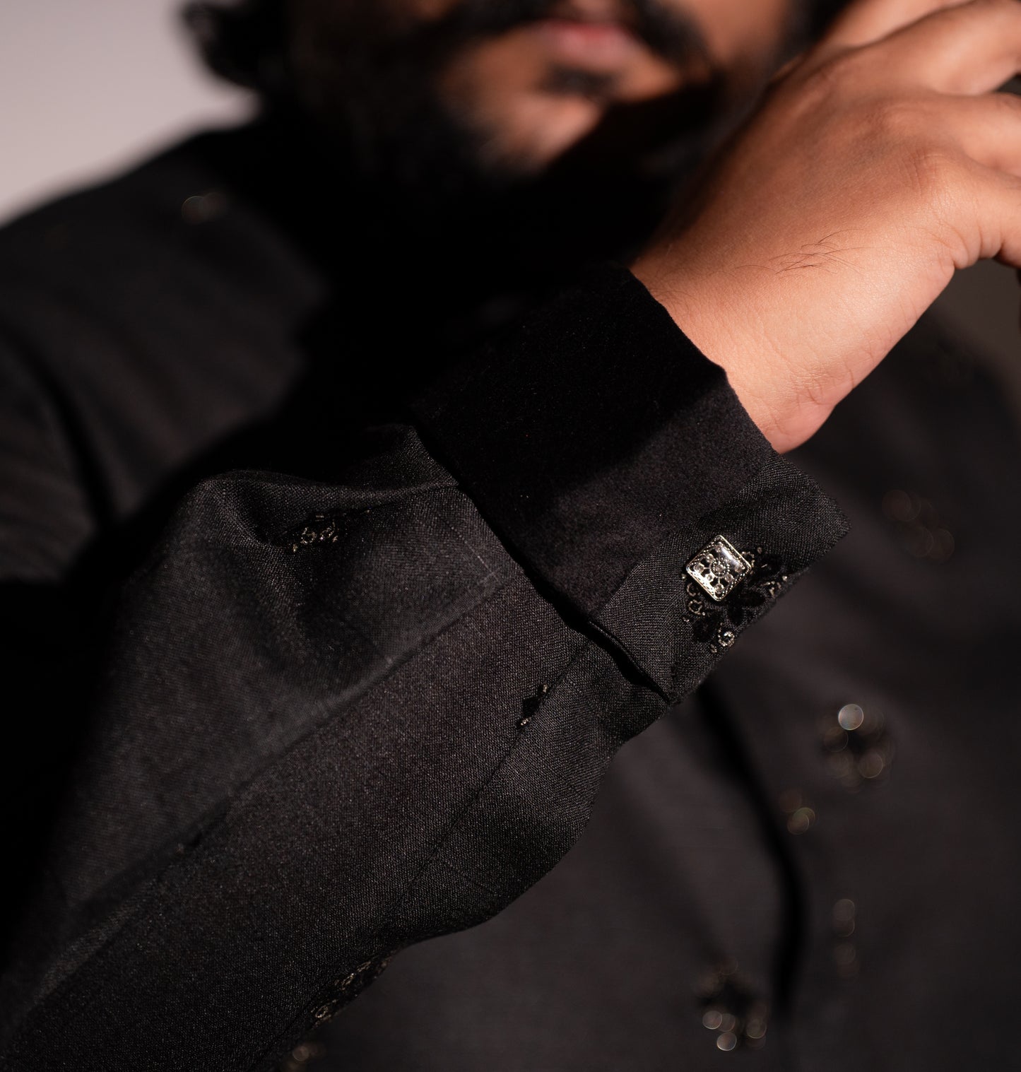 Black Velvet Luxury Panjabi - Epic Edition (Pre Order)