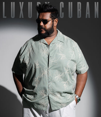 BIGSHOT Luxury Cuban – Pastel Embroidery