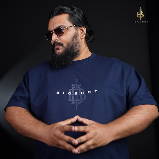 Drop Shoulder Navy (D-4)