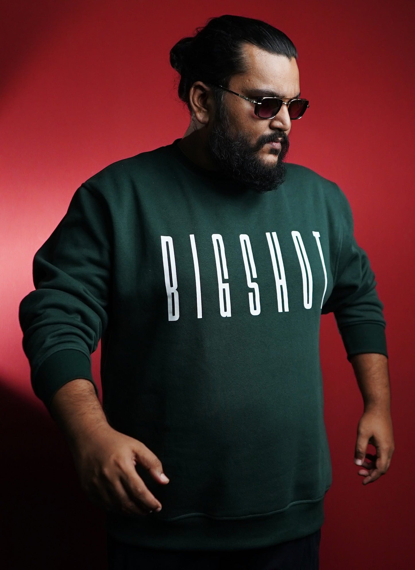 Plus Size Sweatshirt (Teal Green)