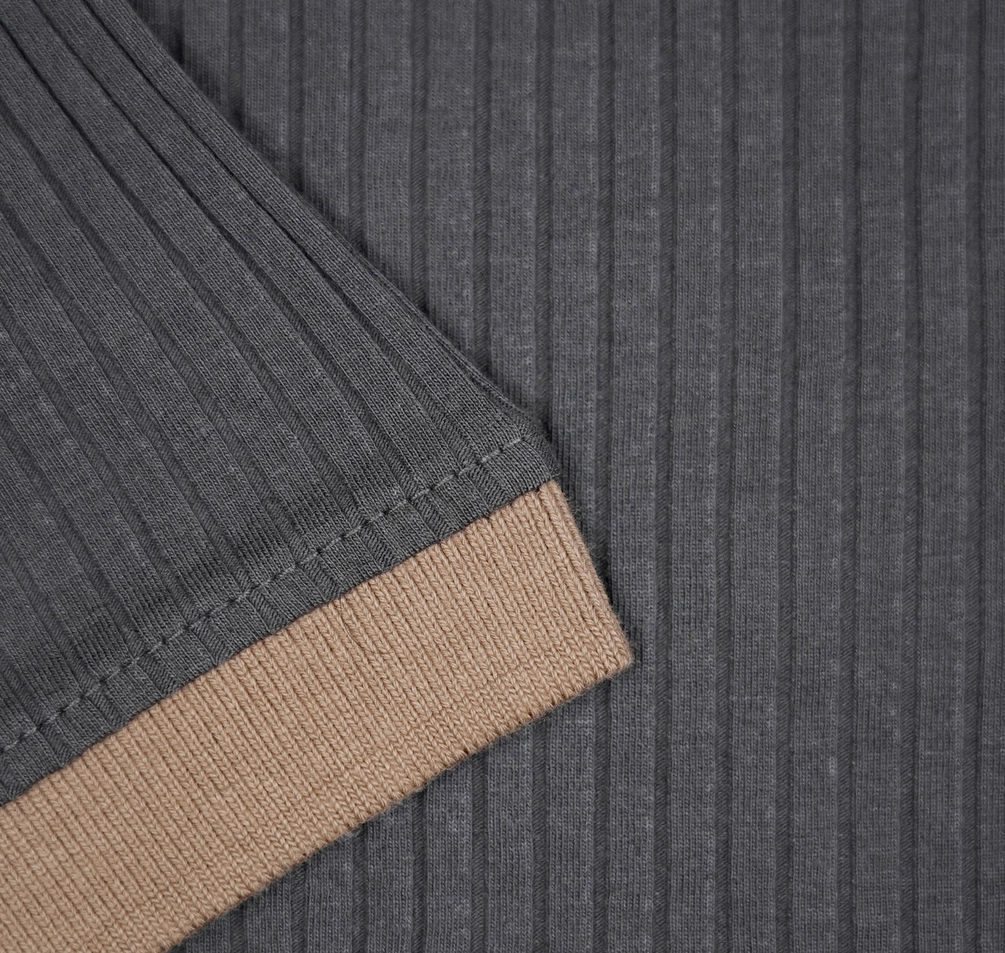 Luxury Old Money Polo - Ash Beige