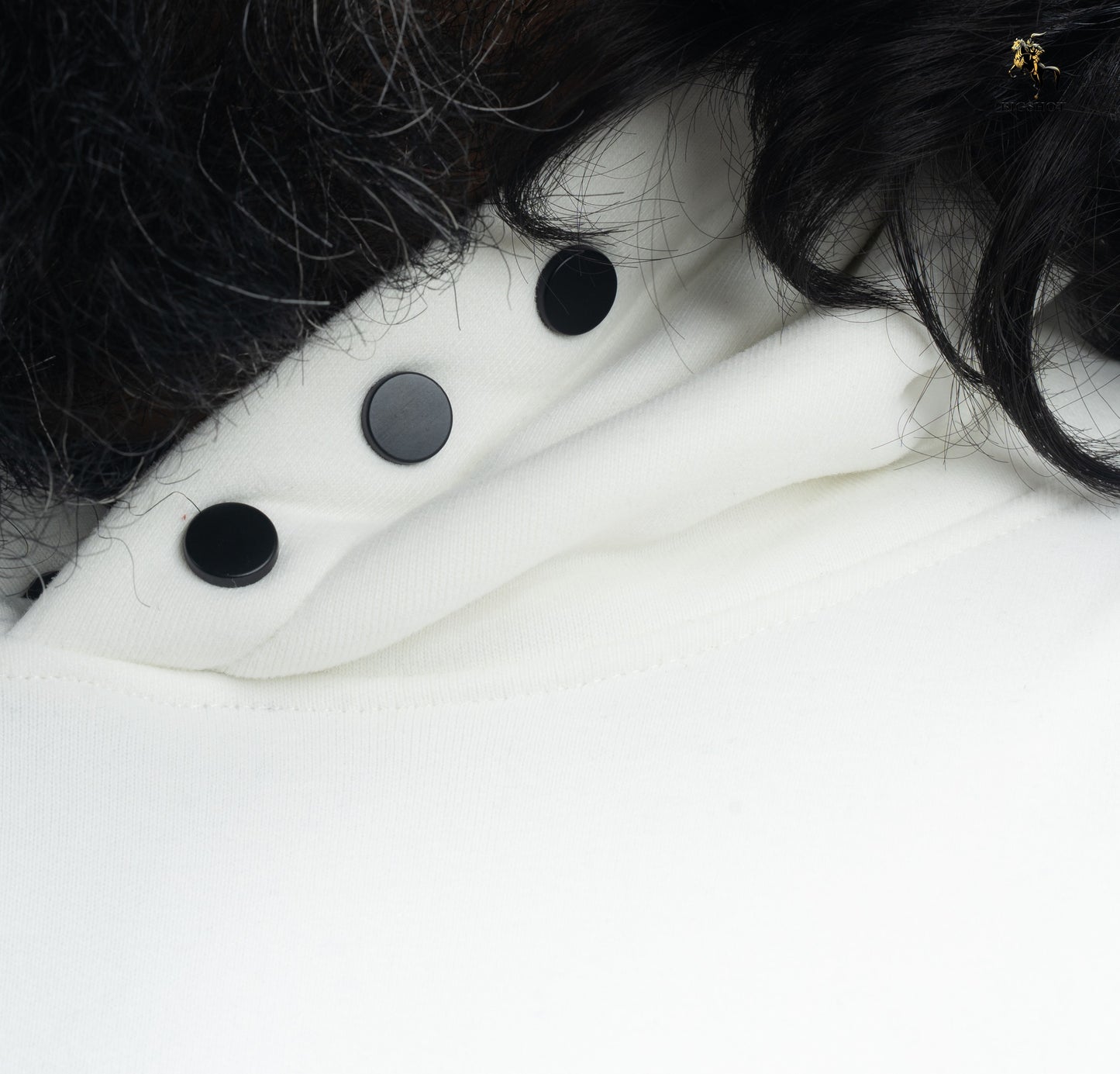 Big Size Hoodie (D4) - Off White