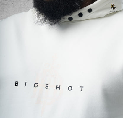 Big Size Hoodie (D4) - Off White