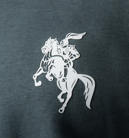 Half Zipper Jacket (D1) - Charcoal Teal