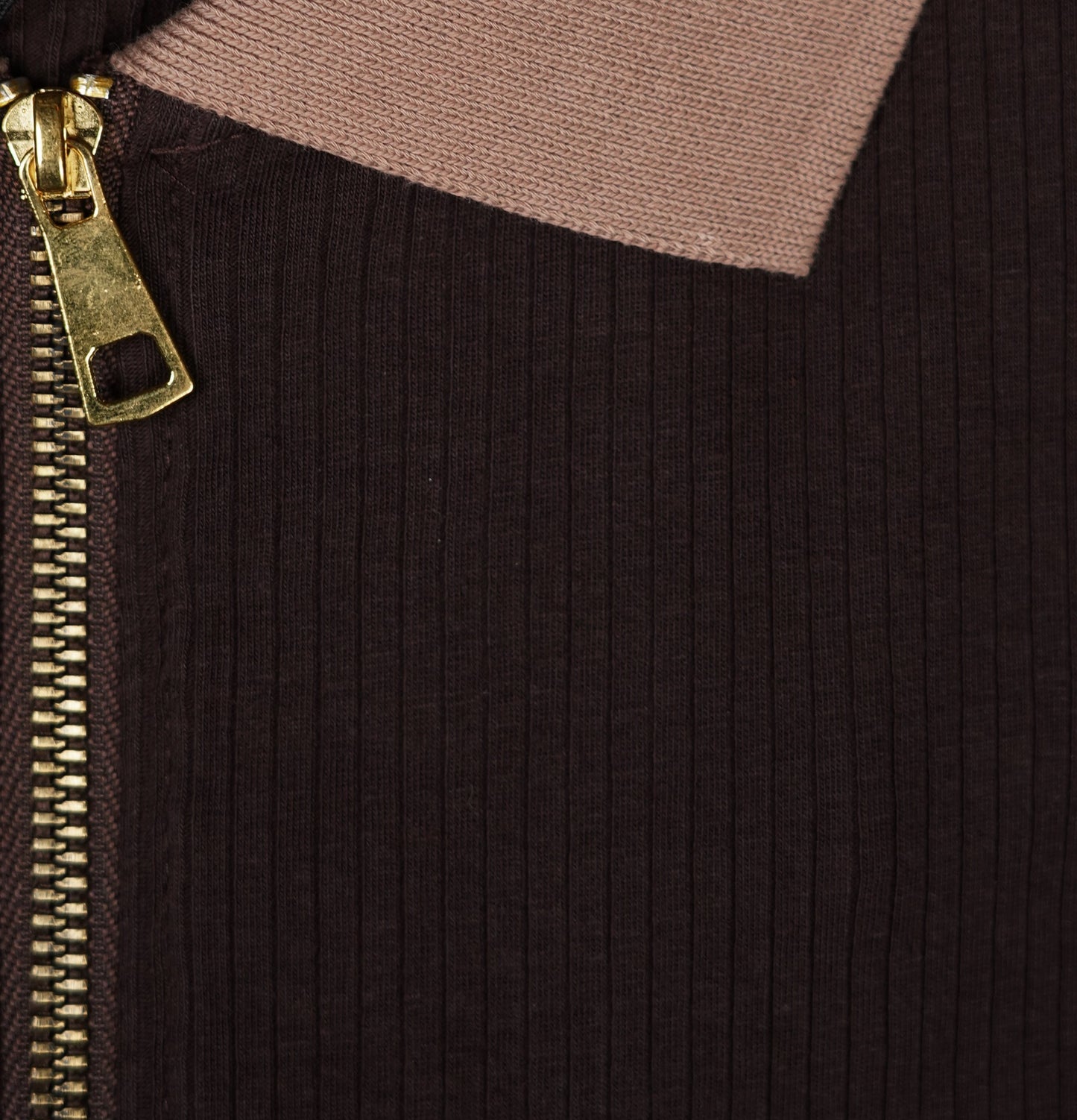 Luxury Old Money Polo - Deep Choco Brown