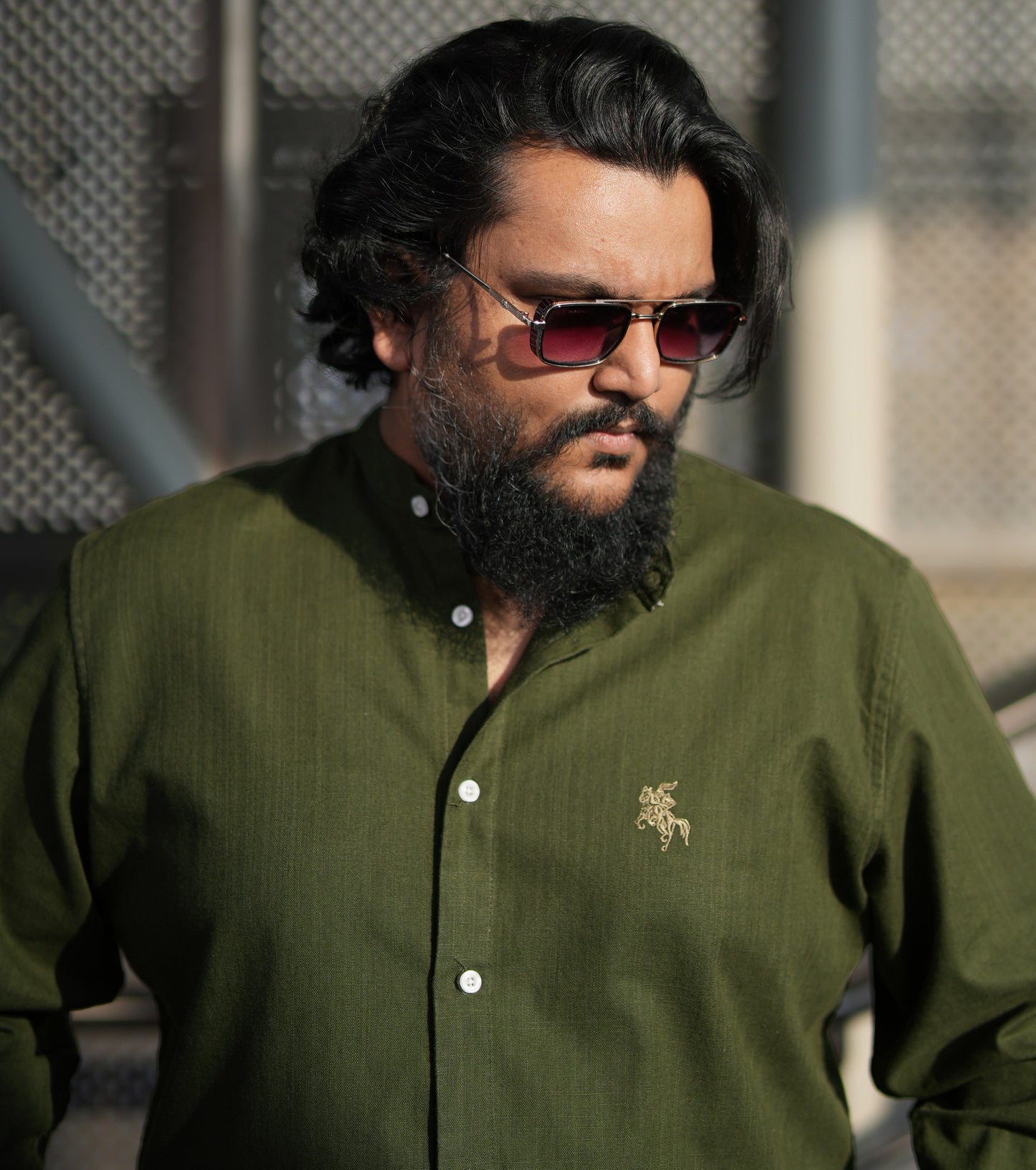 Old Money Linen Shirt - Olive