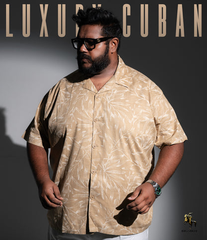 BIGSHOT Luxury Cuban – Beige Leaf