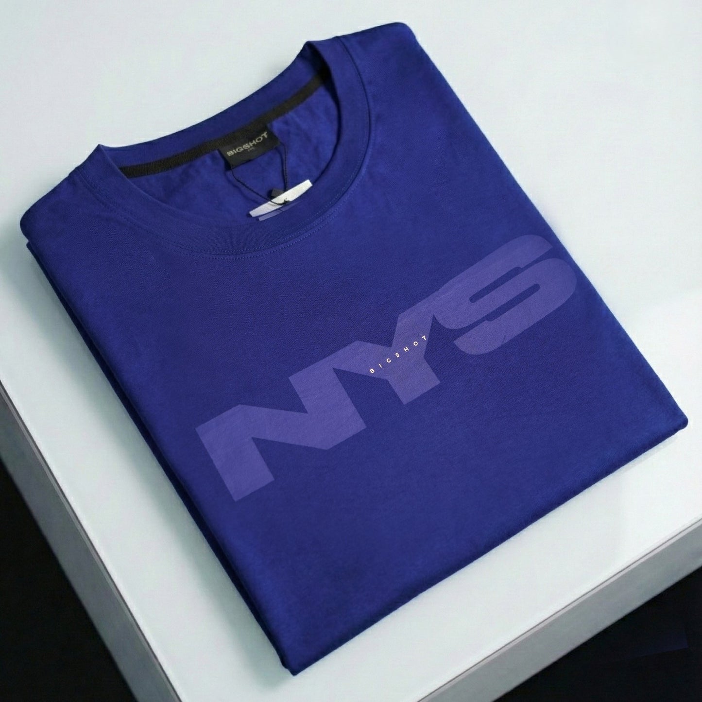 Big Size T-Shirt - D2 - Deep Navy