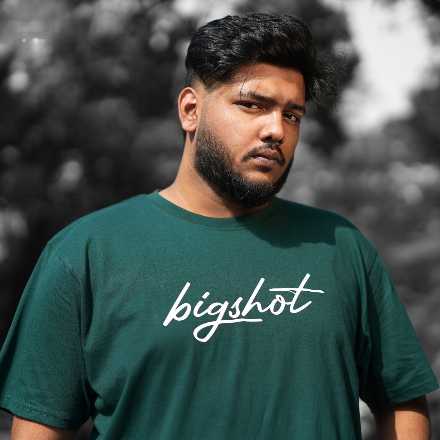 Big Size T-Shirt - D3 - Green