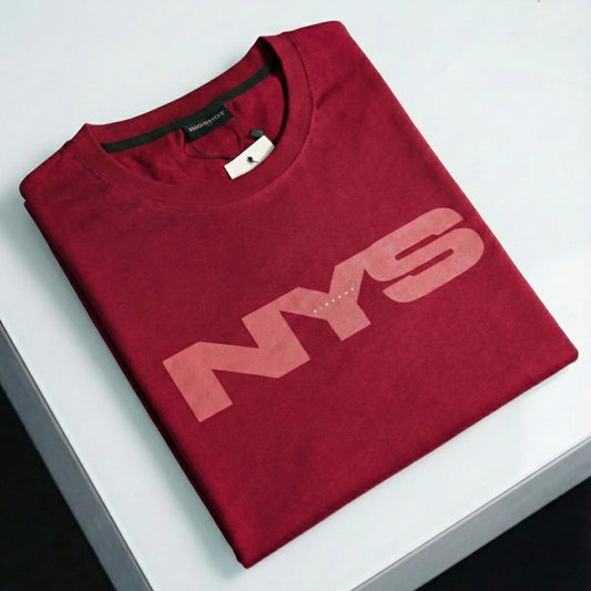 Big Size T-Shirt - D2 - Maroon