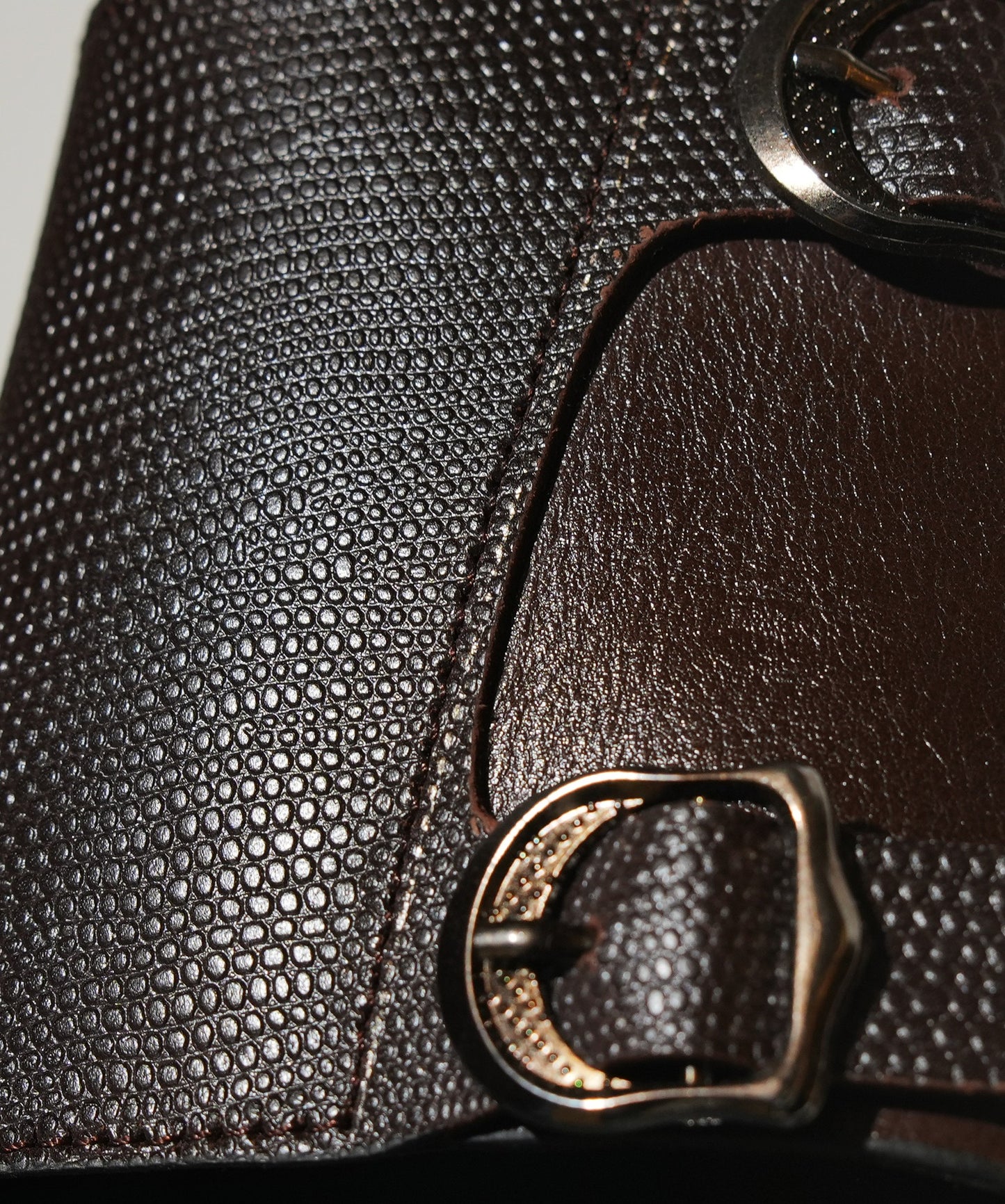 Leather Slide - D1 - Brown