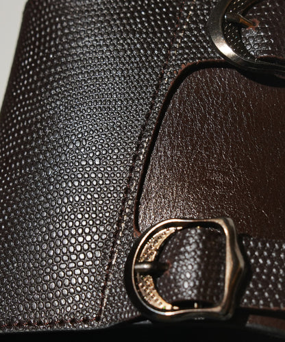 Leather Slide - D1 - Brown