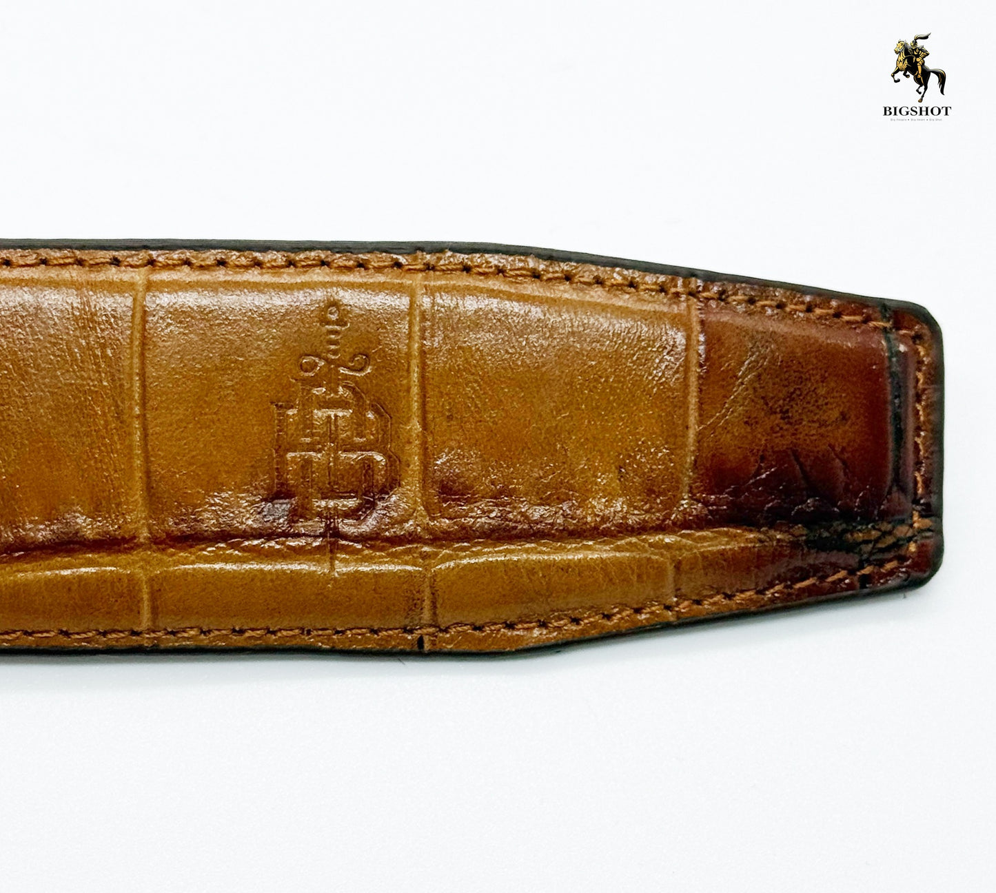 Leather Belt - Deep Light Brown