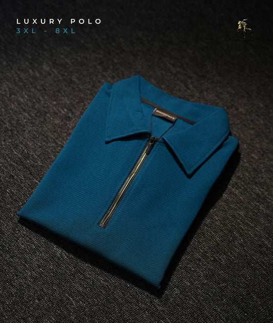 Old Money Polo - Ocean Blue