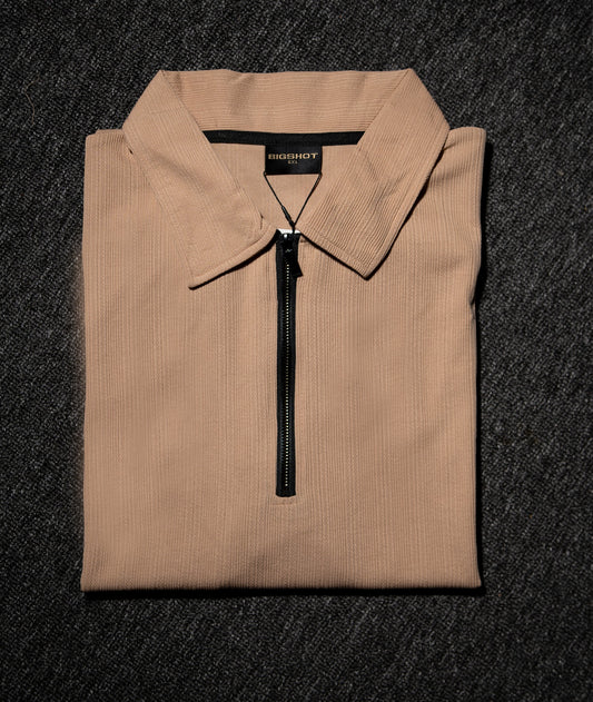 Old Money Polo - Cream Beige