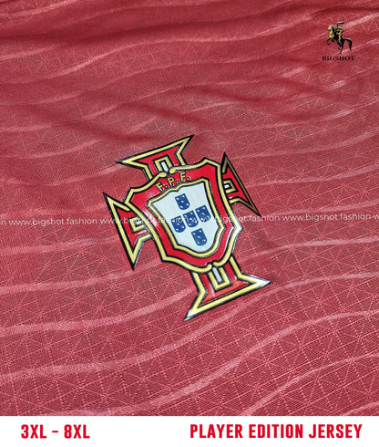 Big Size Jersey - Portugal Home (Player Edition)