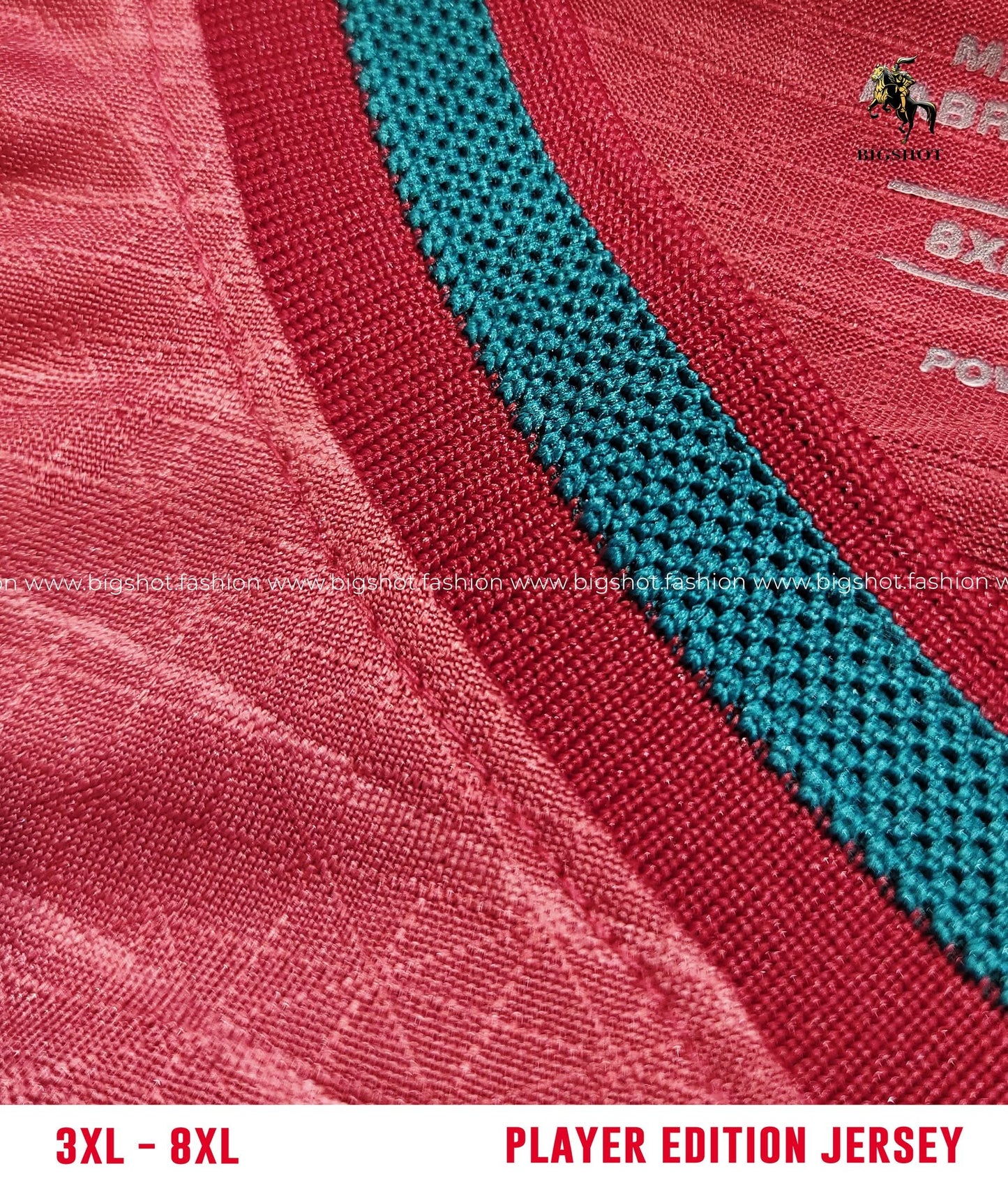 Big Size Jersey - Portugal Home (Player Edition)