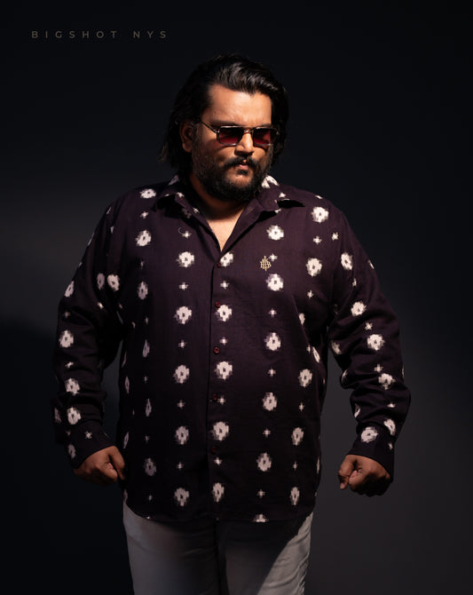 Dark Burgundy Luxury Full Sleeve Shirt