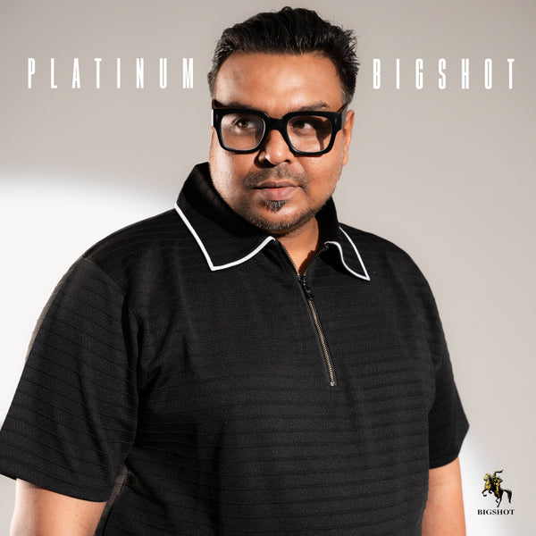 Specially Designed Platinum Polo - Black