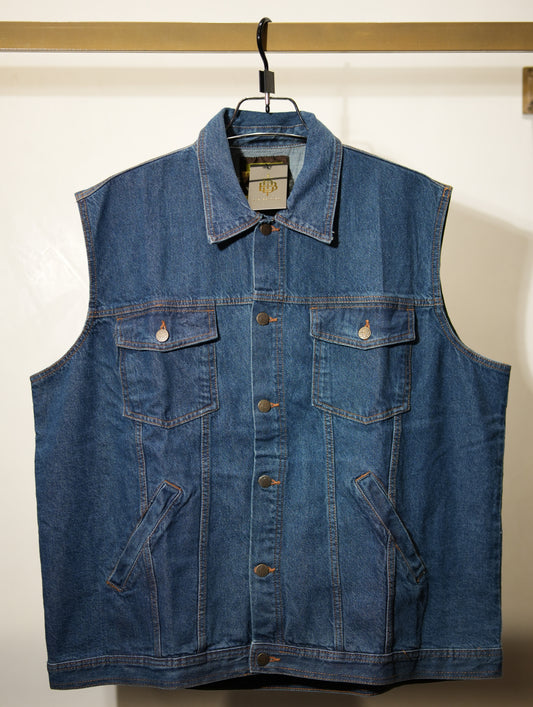 Big Size Denim - Vest