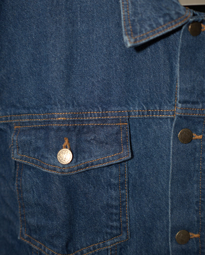 Big Size Denim - Vest