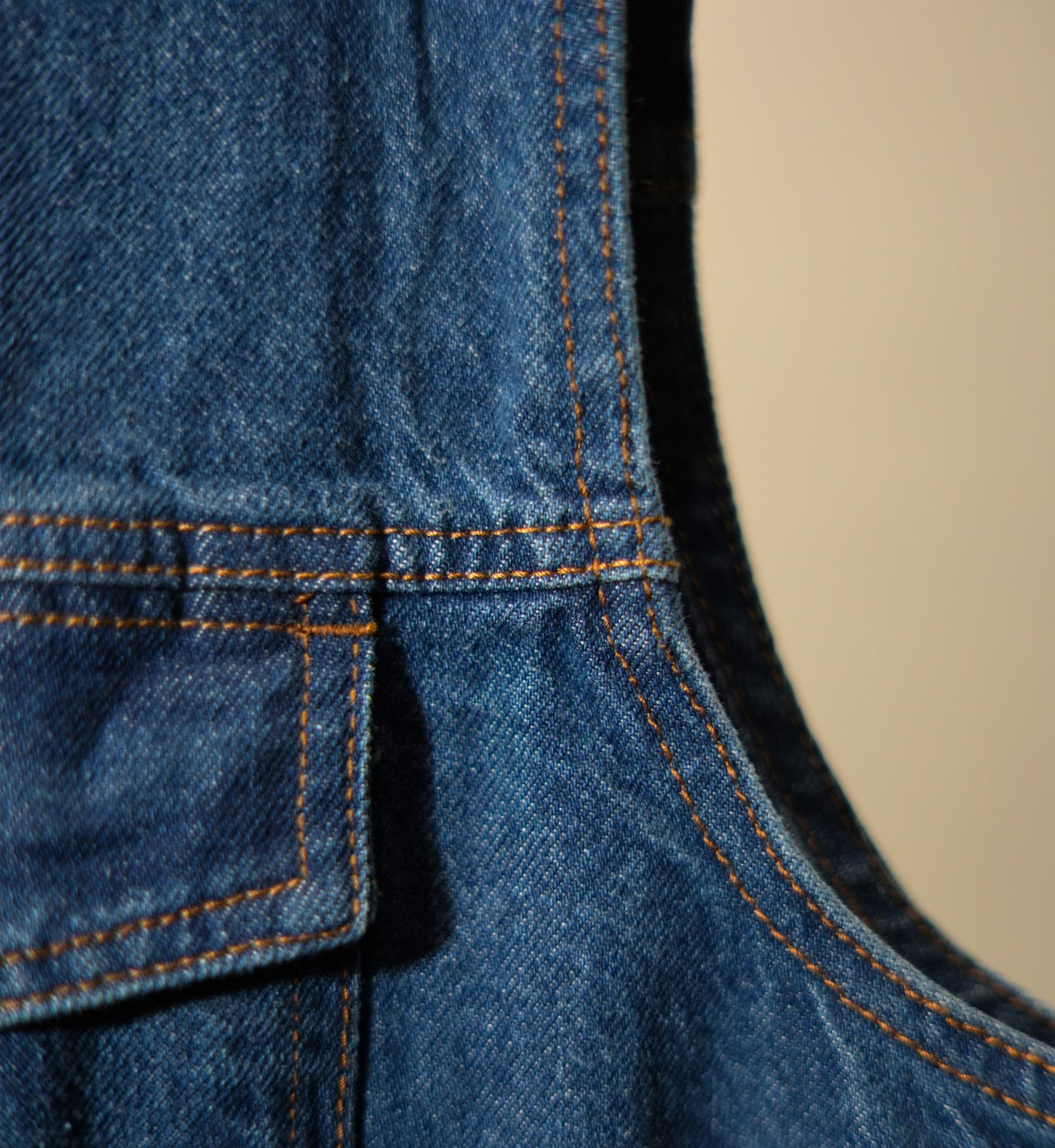 Big Size Denim - Vest