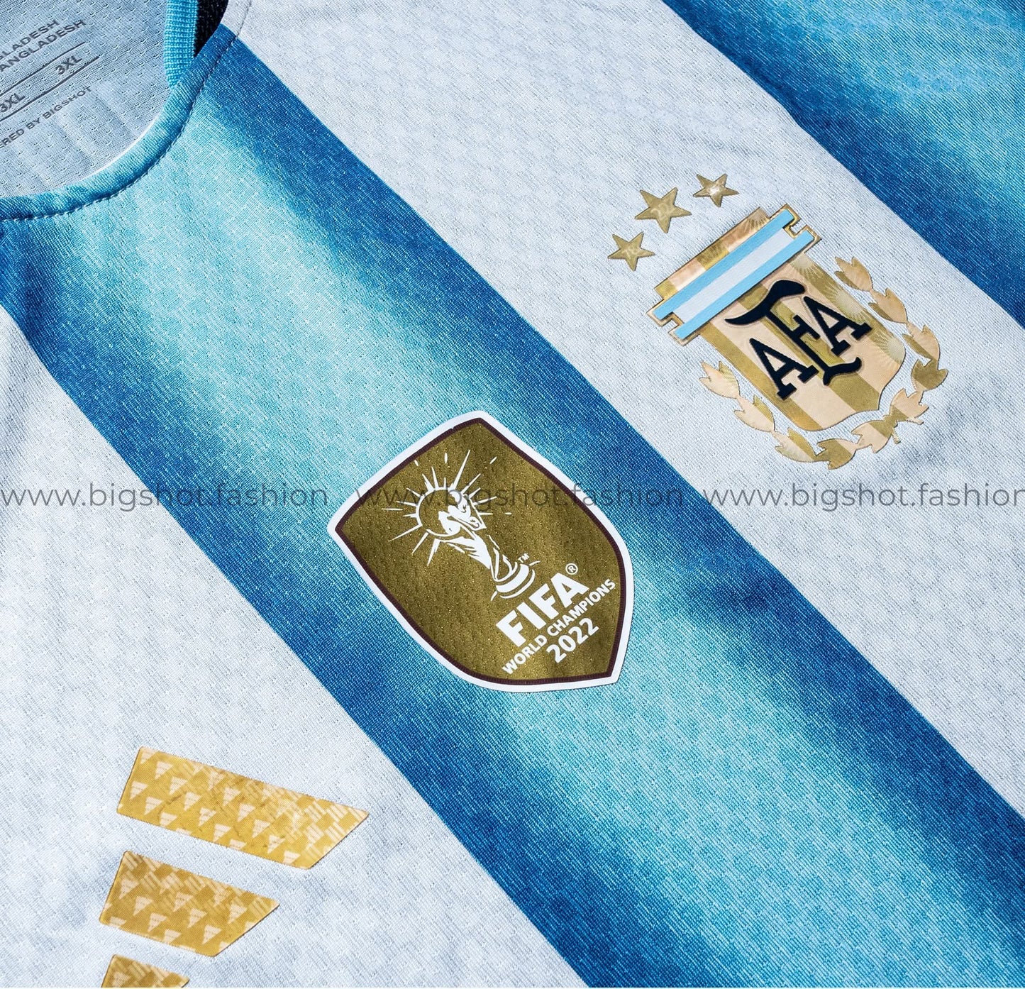 Big Size Jersey - Argentina Home (Player Edition)