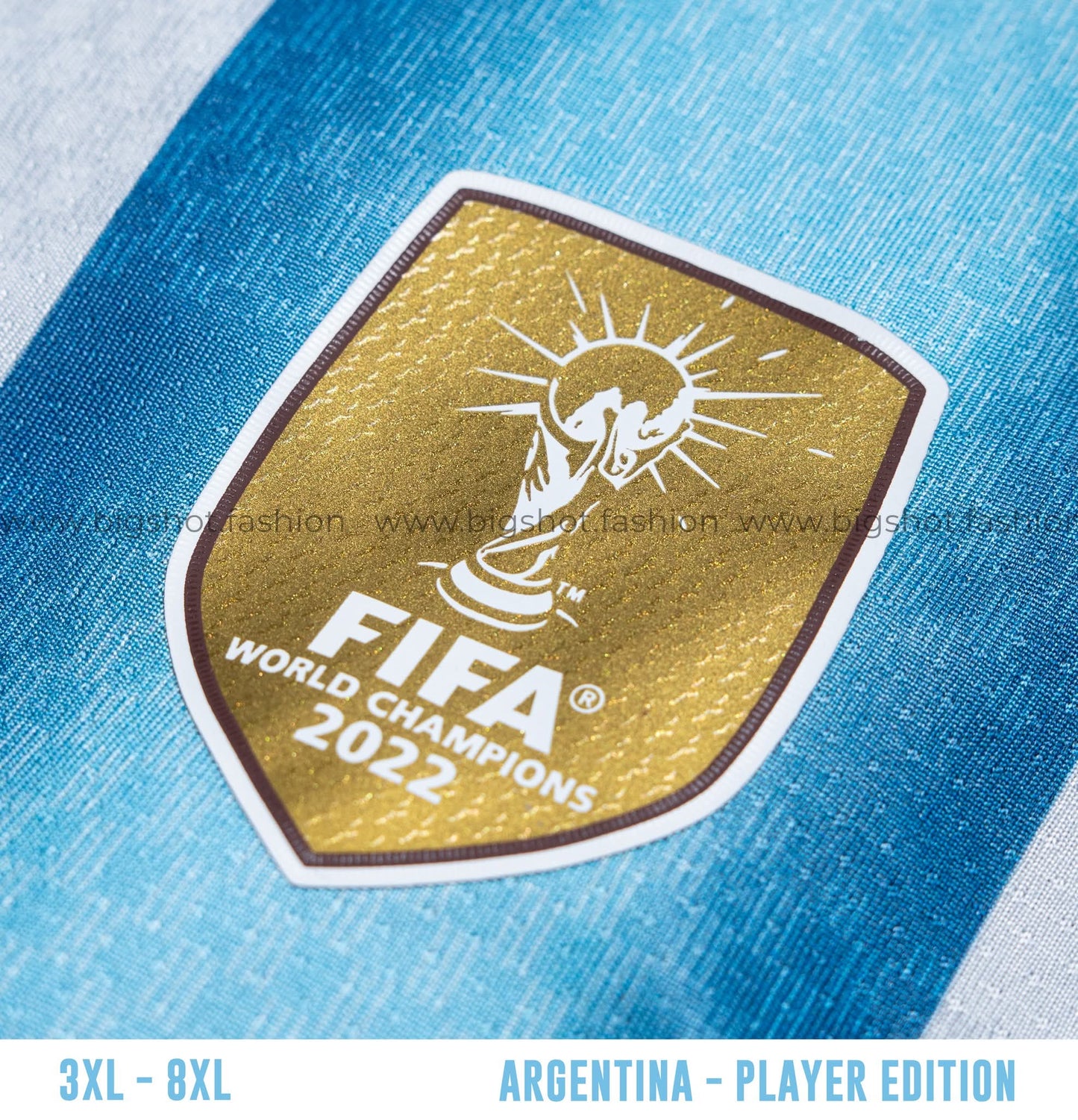 Big Size Jersey - Argentina Home (Player Edition)